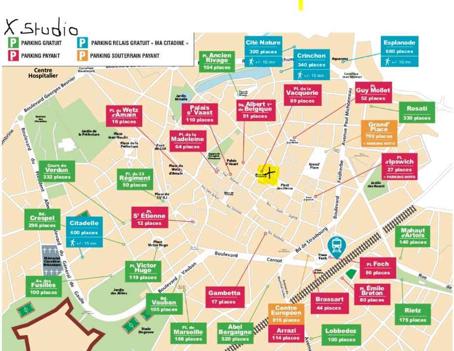 "Au Pied Du Beffroi" - Superbe Emplacement Arras Eksteriør bilde